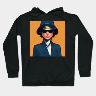 Policewoman | Comics Style Hoodie